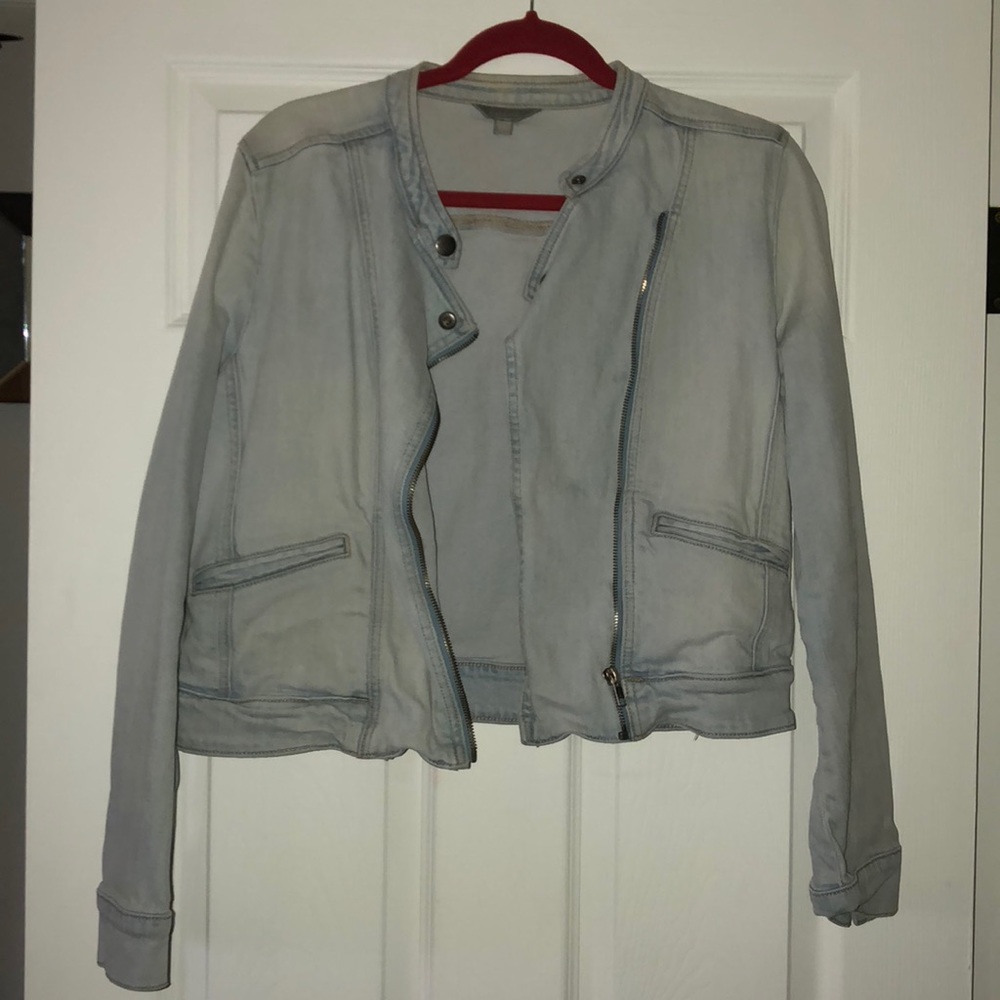 Moto jean jacket